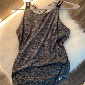 Nike black and grey tank top